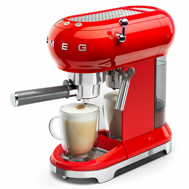 Cafetera Espreso Smeg ECF01RDEU Roja (2)