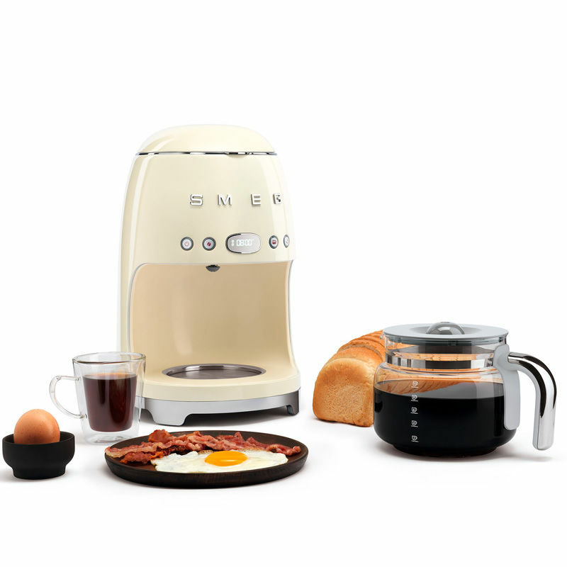 Cafetera Goteo Smeg DCF02CREU Crema (7)