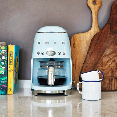Cafetera Goteo Smeg DCF02PBEU Azul Pastel (5)