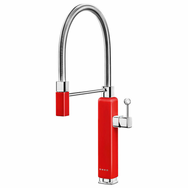 Grifo de cocina Smeg MDF50RD Rojo