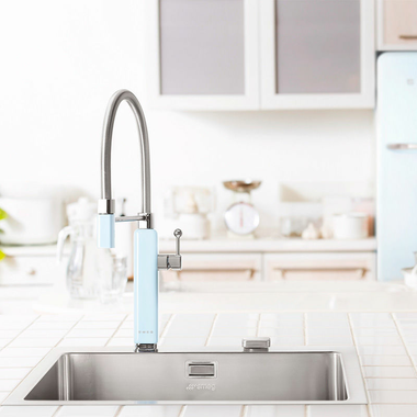 Grifo de cocina Smeg MDF50PB Azul (3)