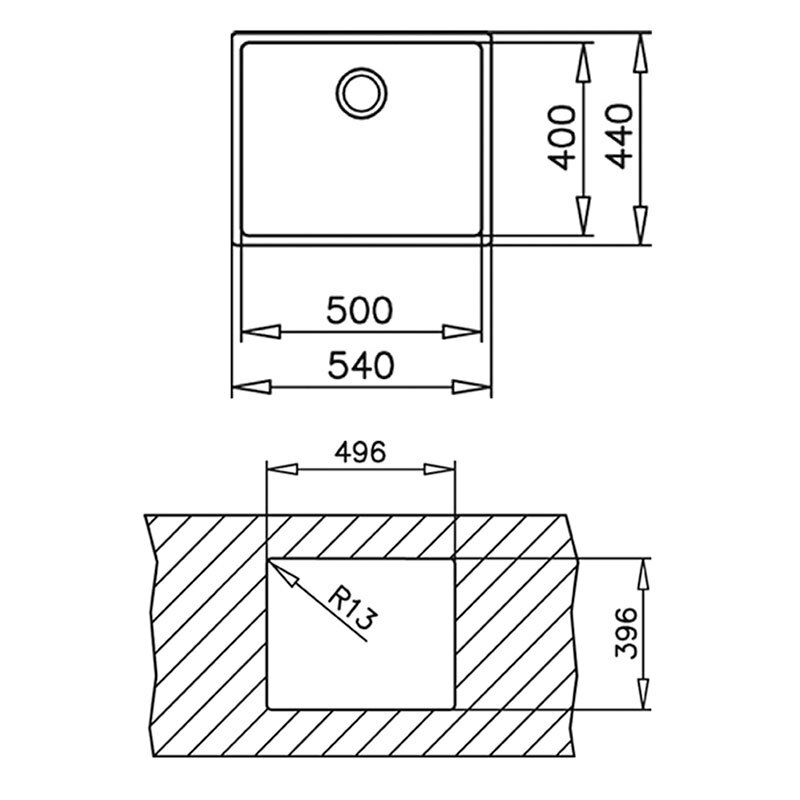 Fregadero Teka BE Linea RS15 50.40 (1)