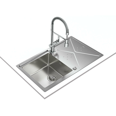 Fregadero Teka Brooklyn 50 M-XP 1C 1E Reversible (4)