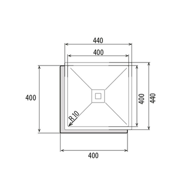 Fregadero Cata CB 40-40 P R10 (1)