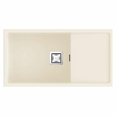 Fregadero Poalgi Zie 81 1/S+E Pergamon Mate