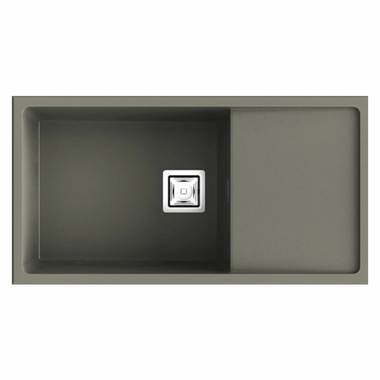 Fregadero Poalgi Zie 81 1/S+E Tundra Mate