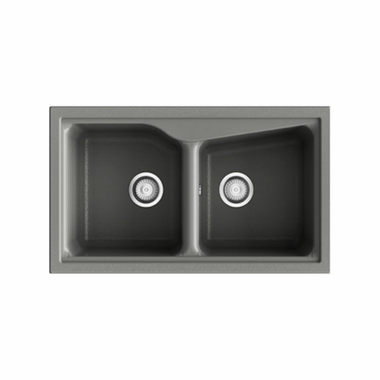 Fregadero Poalgi City 2C Concret Mate