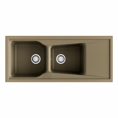 Fregadero Poalgi City 2C+E Albero Mate