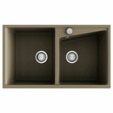 Fregadero Poalgi Kuma 86 2/S Albero Brillo