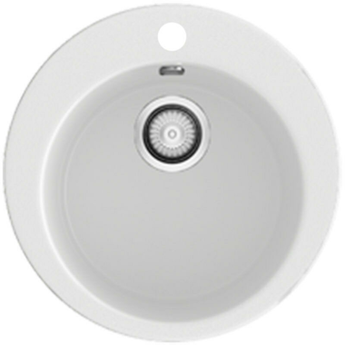 Fregadero Poalgi Zafiro Blanco Brillo