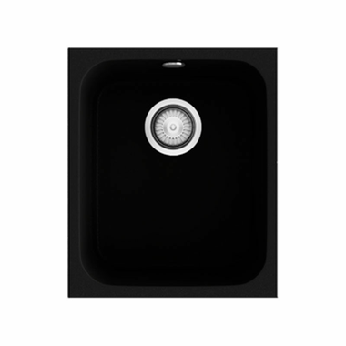 Fregadero Poalgi Gandia 35 Negro Liso Mate