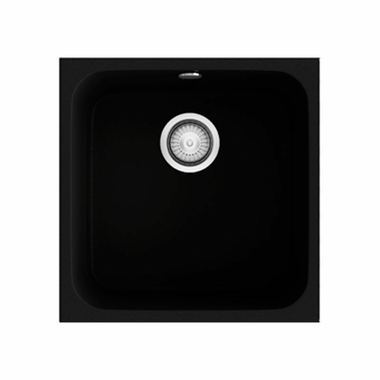 Fregadero Poalgi Gandia 40 Negro Liso Mate