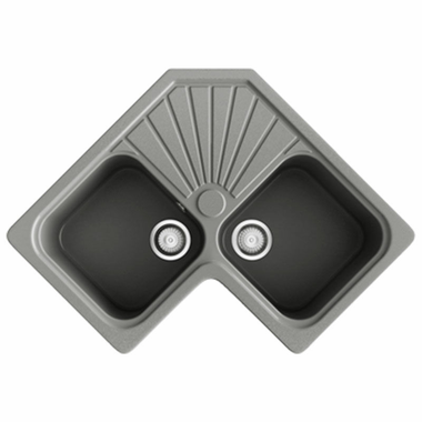 Fregadero Poalgi Agata Concret Brillo