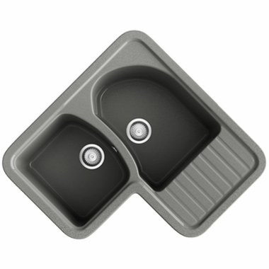 Fregadero Poalgi Jade Concret Brillo