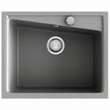 Fregadero Poalgi Kuma 60 1/S Concret Brillo