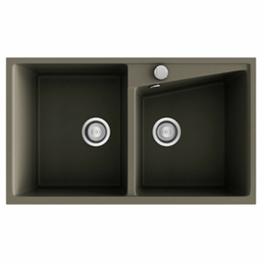 Fregadero Poalgi Kuma 86 2/S Tundra Brillo