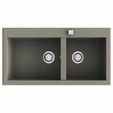 Fregadero Poalgi Shira 96 2/S Tundra Brillo