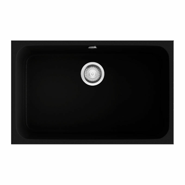 Fregadero Poalgi Essenzial 70 Negro Liso