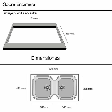 Fregadero Poalgi Malaquita Pergamon Brillo (1)