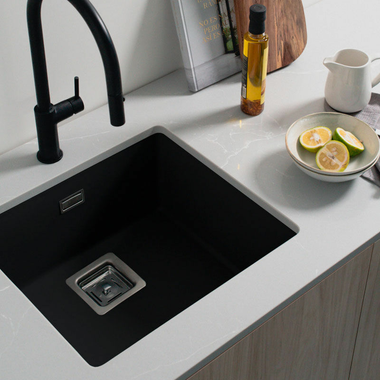 Fregadero Poalgi Zie 45 1/S Basalto (2)