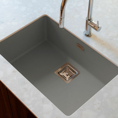 Fregadero Poalgi Zie 60 1/S Gris (2)