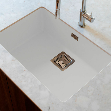 Fregadero Poalgi Zie 60 1/S Blanco (2)