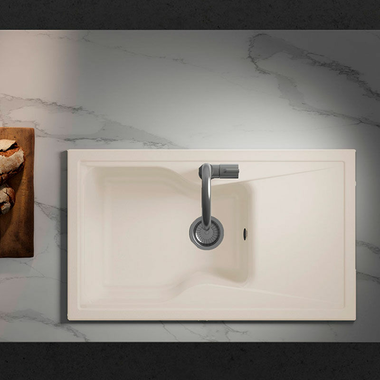 Fregadero Poalgi City 1C+E Pergamon Brillo (2)