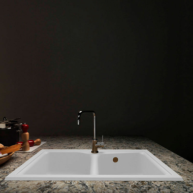 Fregadero Poalgi City 2C Blanco Brillo (2)