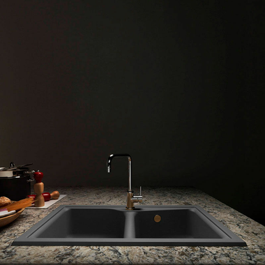 Fregadero Poalgi City 2C Concret (2)