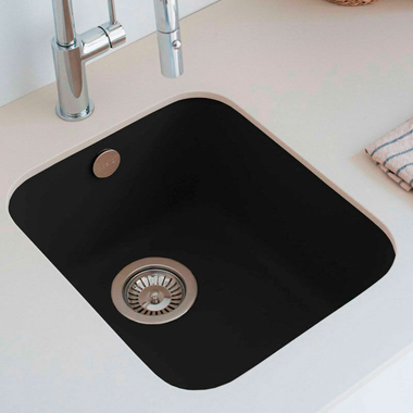 Fregadero Poalgi Essenzial 35 Basalto (2)