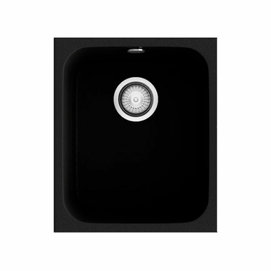 Fregadero Poalgi Gandia 35 Negro Liso Brillo