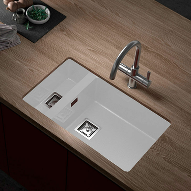 Fregadero Poalgi Zie 70 1/S+1/2 S Blanco Brillo (2)