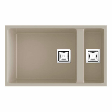 Fregadero Poalgi Zie 70 1/S+1/2S Pumice Beige