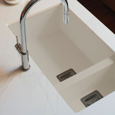 Fregadero Poalgi Zie 70 1/S+1/2S Pumice Beige (2)