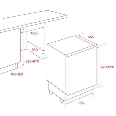Frigorífico 1 puerta integrable Teka RSL41150BU (1)