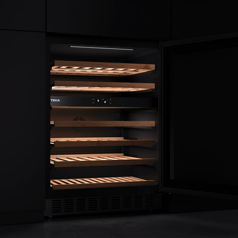 Vinoteca Teka RVU20046 Negra (8)