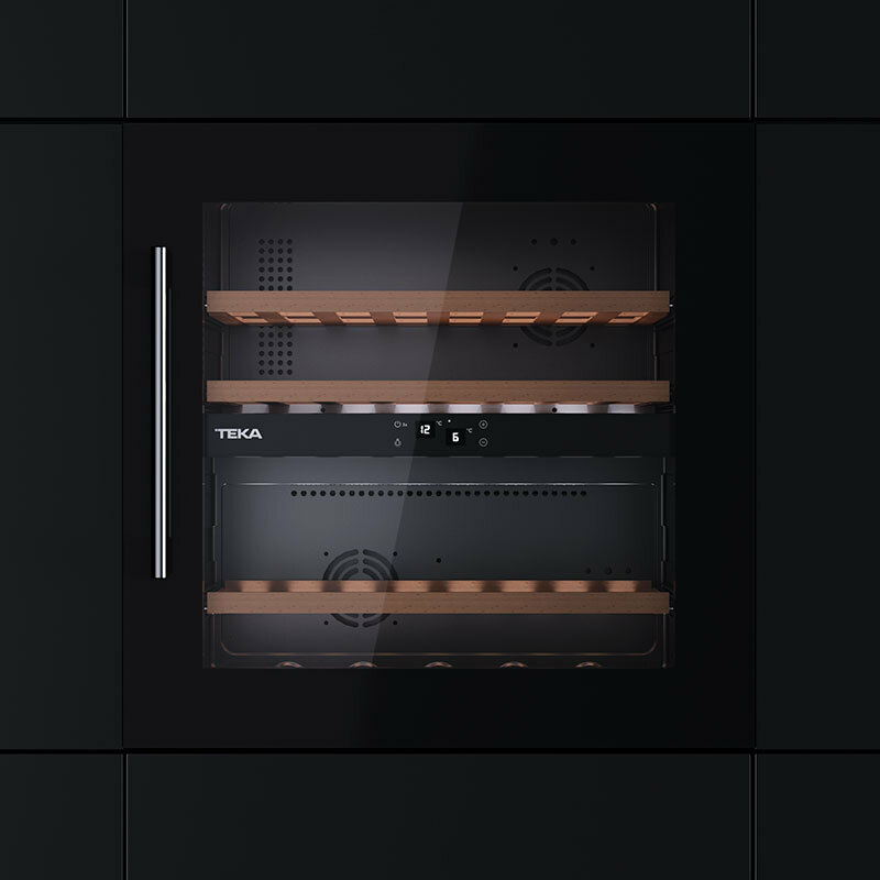 Vinoteca integrable Teka RVI20041 Negra (6)