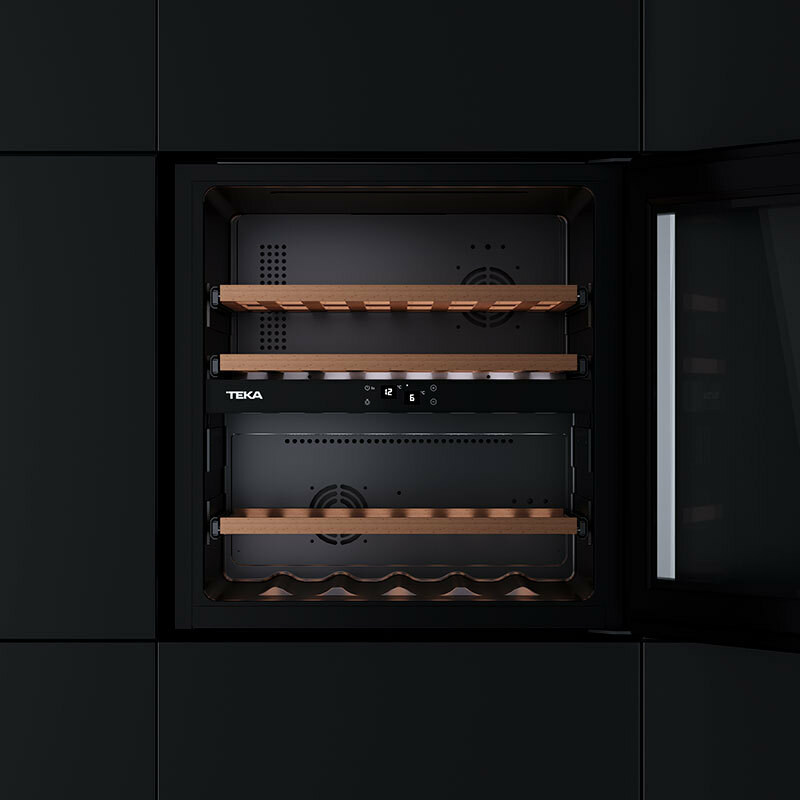 Vinoteca integrable Teka RVI20041 Negra (7)