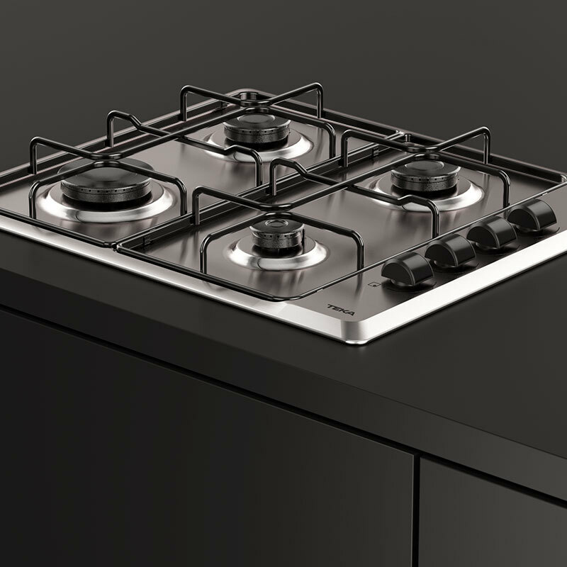 Placa gas Teka HLX 640 KLA IX 58 cm (5)