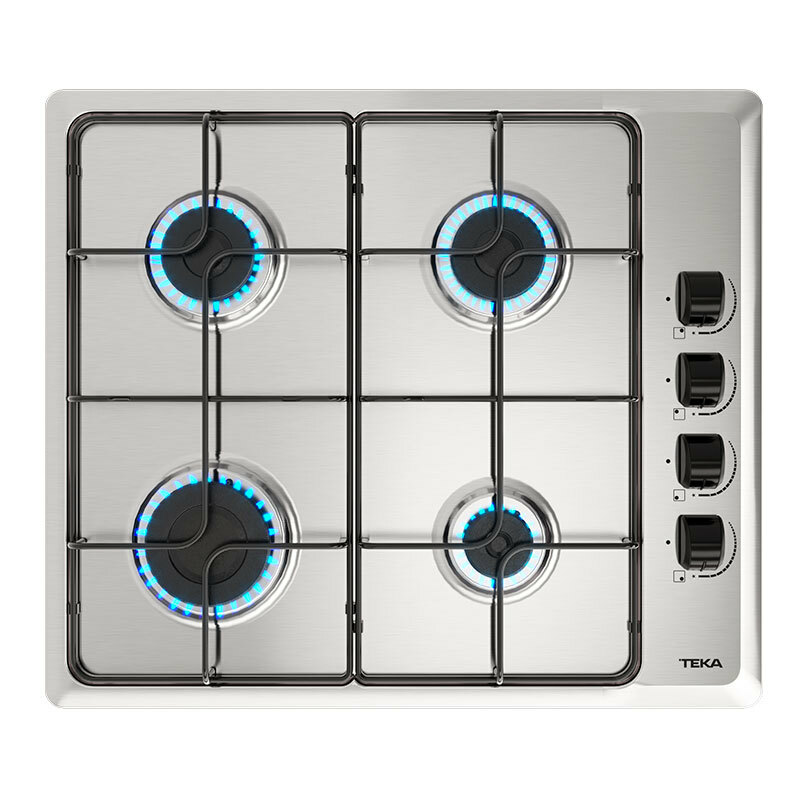 Placa gas Teka HLX 640 KLN IX 58 cm (2)