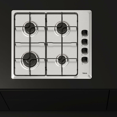 Placa gas Teka HLX 640 KLN IX 58 cm (4)