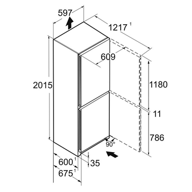 Frigorífico combi Liebherr CNsfd 5723-20 001 Inox (1)