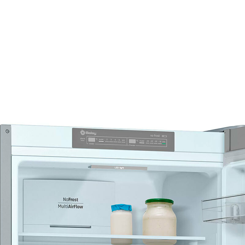 Frigorífico Combi Balay 3KFE563XI Inox (3)