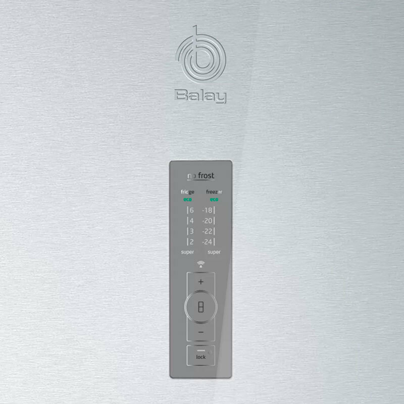 Frigorífico Combi Balay 3KFE776XE Inox (3)