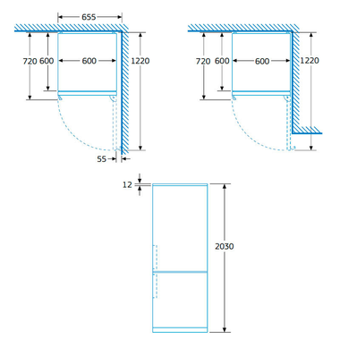 Frigorífico combi Balay 3KFB864XE Inox (1)