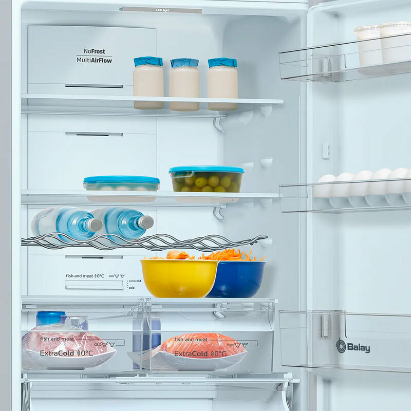 Frigorífico combi Balay 3KFC664XI Inox (5)