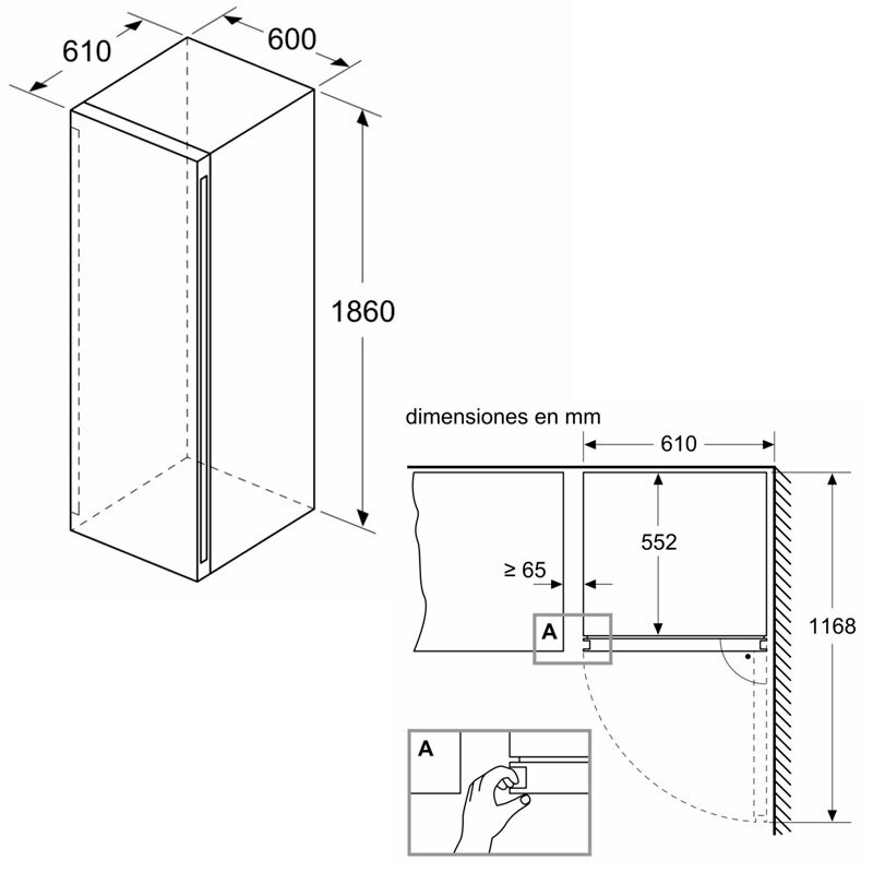 Vinoteca Bosch KWK36ABGA Negra (1)