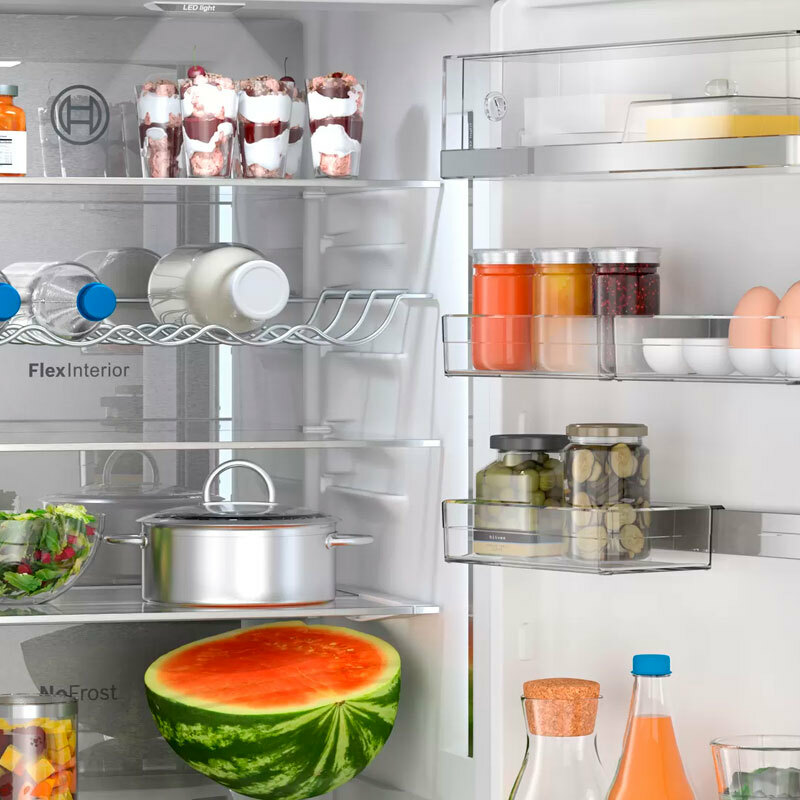 Frigorífico combi Bosch KGN39LBCF Negro (4)