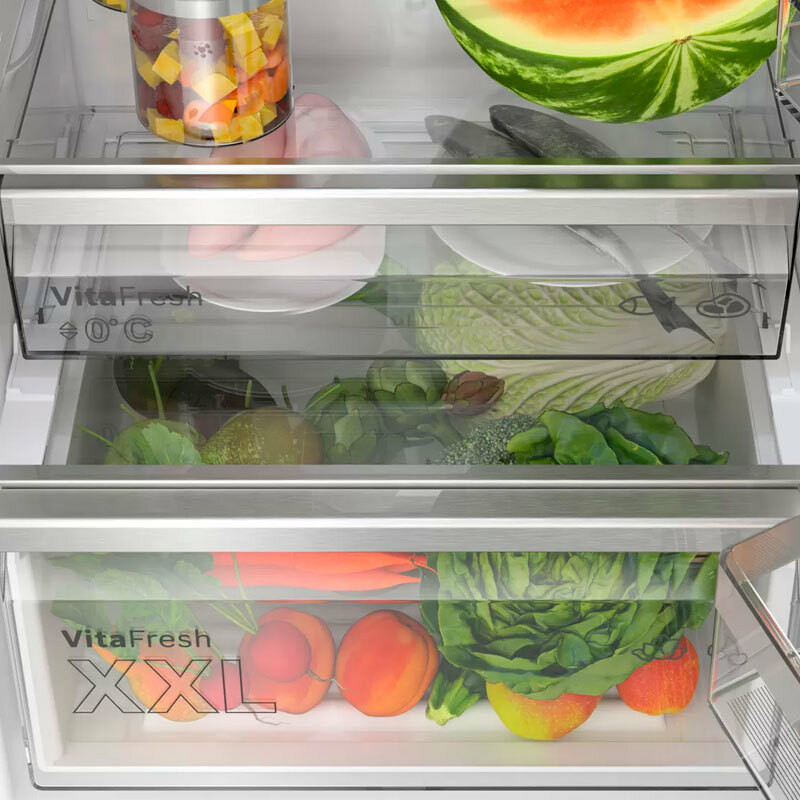 Frigorífico combi Bosch KGN39LBCF Negro (5)