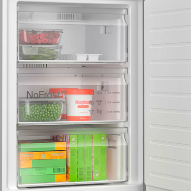 Frigorífico combi Bosch KGN39LBCF Negro (6)